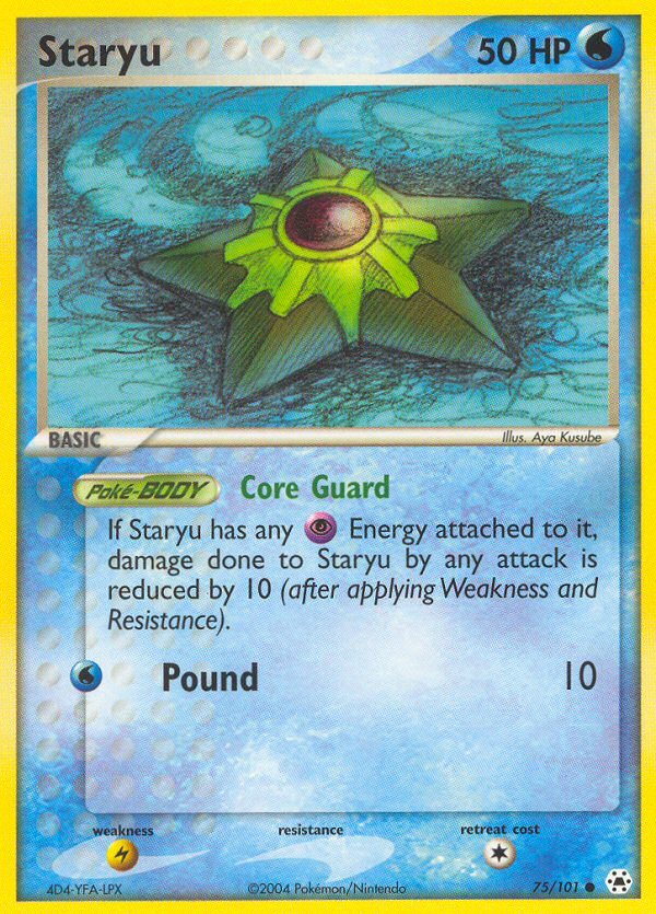 Staryu (75/101) [EX: Leyendas ocultas] 