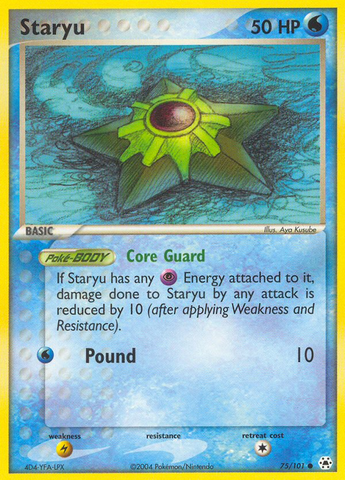 Staryu (75/101) [EX: Leyendas ocultas] 
