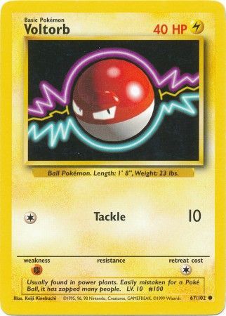Voltorb (67/102) [Conjunto básico ilimitado] 