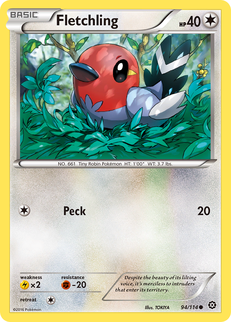 Fletchling (94/114) [XY: Asedio de vapor] 