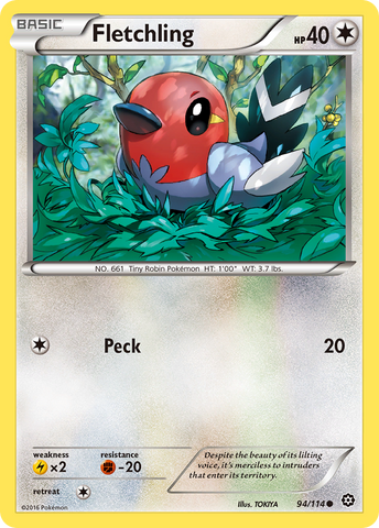 Fletchling (94/114) [XY: Asedio de vapor] 