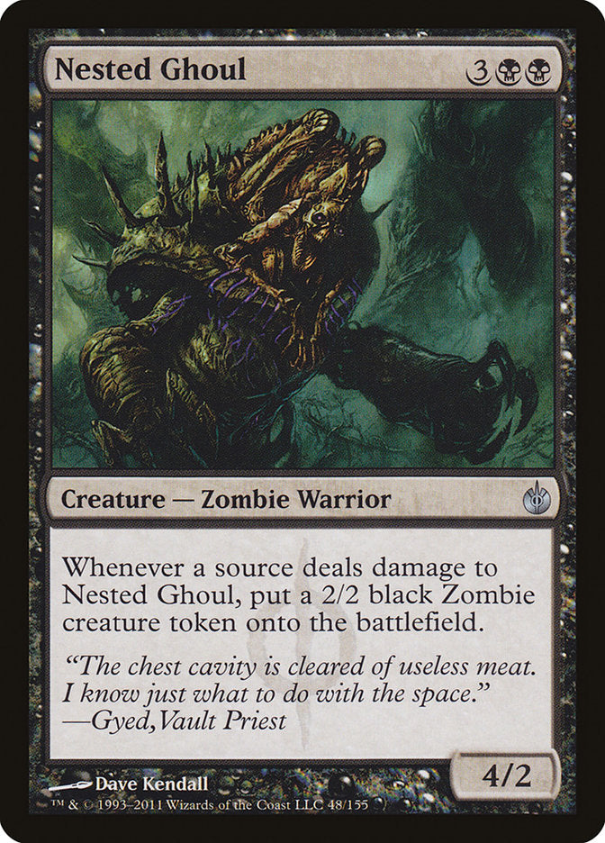 Ghoul anidado [Mirrodin asediado] 