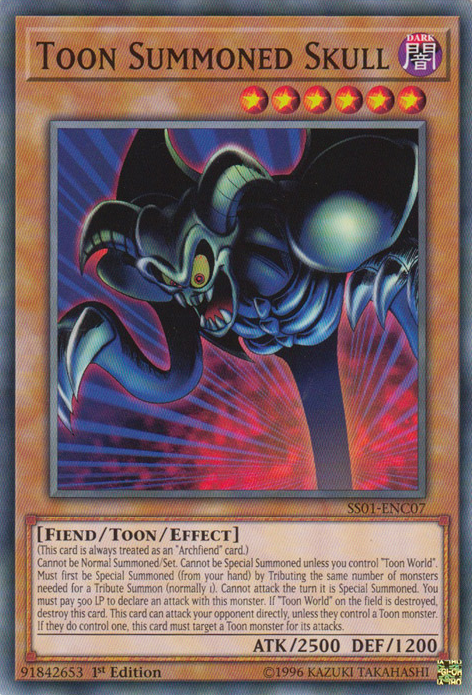 Cráneo invocado por Toon [SS01-ENC07] Común 