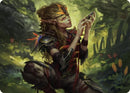 Tarjeta de arte Meria, erudita de la antigüedad [Serie de arte Dominaria United] 
