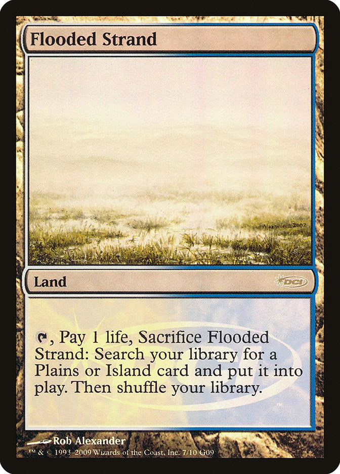 Playa inundada [Tarjetas de regalo para jueces 2009] 