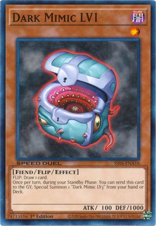 Mimic oscuro LV1 [SS05-ENA18] Común 