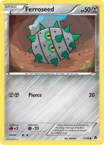 Ferroseed (71/98) [Blanco y negro: poderes emergentes] 
