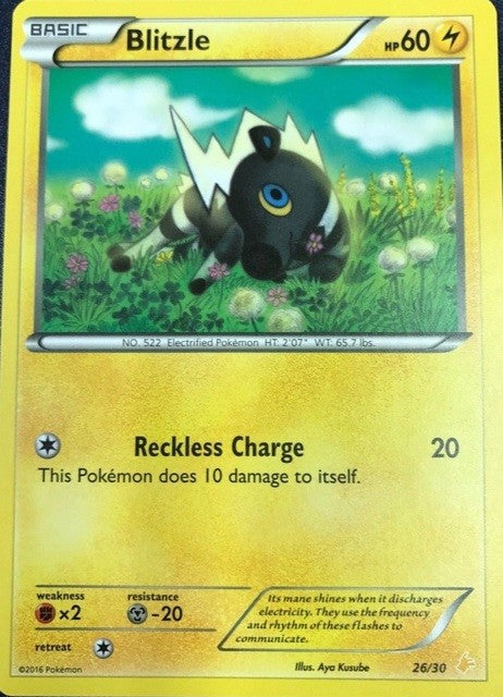 Blitzle (26/30) [XY: Kit de entrenador 3 - Pikachu Libre] 
