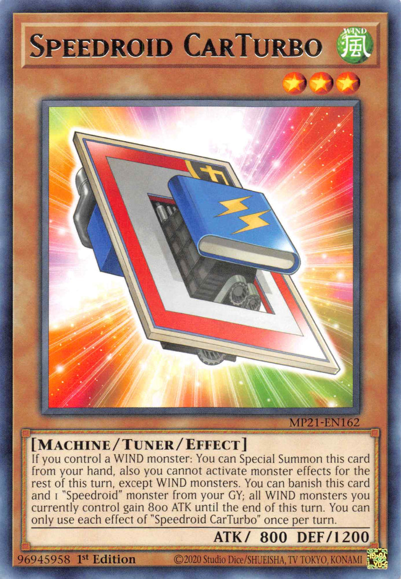 Speedroid CarTurbo [MP21-EN162] Raro 