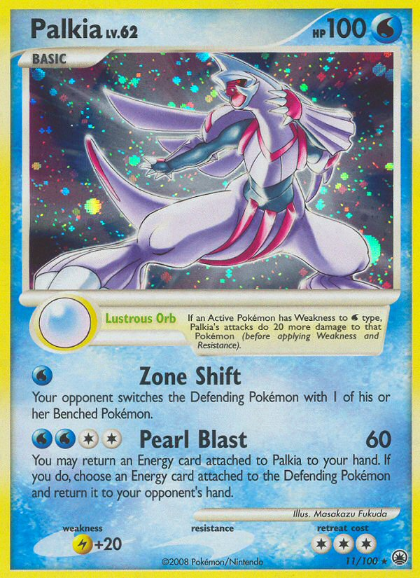 Palkia (11/100) [Diamante y Perla: Amanecer majestuoso] 