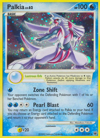 Palkia (11/100) [Diamante y Perla: Amanecer majestuoso] 