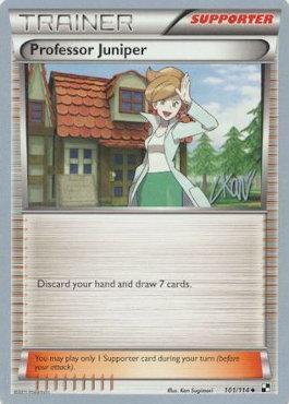Profesor Juniper (101/114) (Reshiphlosion - Christopher Kan) [Campeonato del Mundo 2011] 