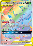 Venusaur y Snivy GX (249/236) [Sol y Luna: Eclipse cósmico] 