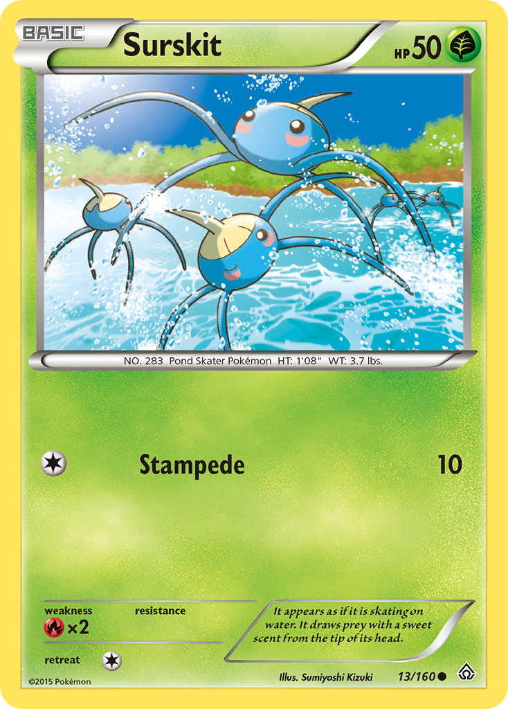 Surskit (13/160) [XY: Choque primigenio] 
