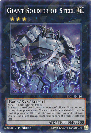 Soldado Gigante de Acero [BP03-EN126] Shatterfoil Raro 