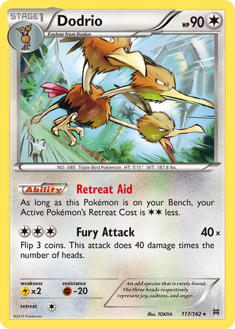 Dodrio (117/162) [XY: AVANCE] 