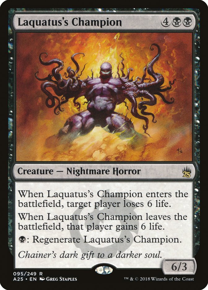 Campeón de Laquatus [Masters 25] 