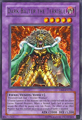 Dark Balter el Terrible [DB2-EN125] Raro 