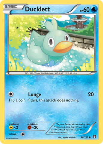 Ducklett (36/122) [XY: Punto de ruptura] 