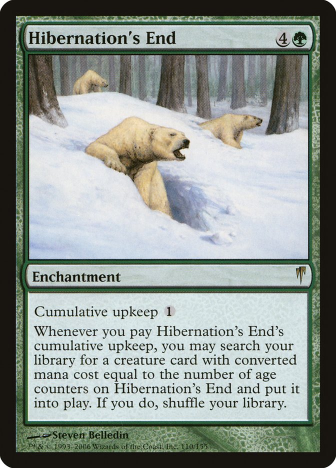 El fin de la hibernación [Ola de frío] 