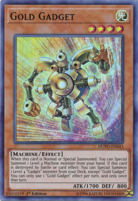 Gadget Dorado [DUPO-EN043] Ultra Raro 