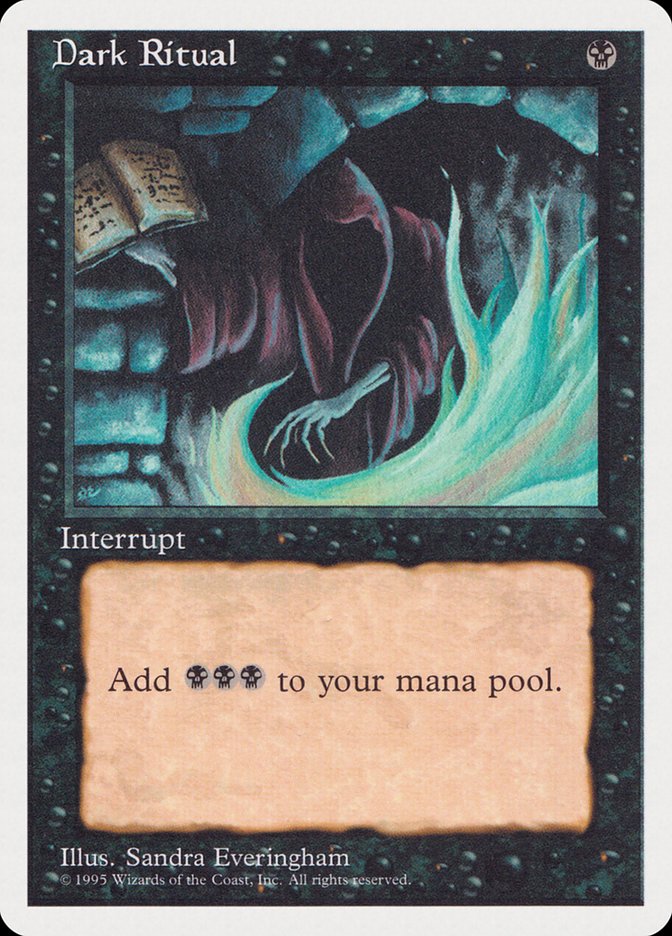 Dark Ritual [Conjunto de inicio rápido de Rivals] 