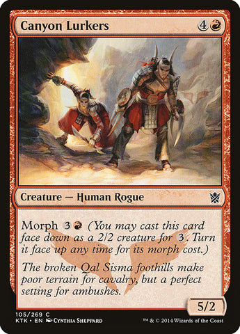 Acechadores del Cañón [Khans de Tarkir] 