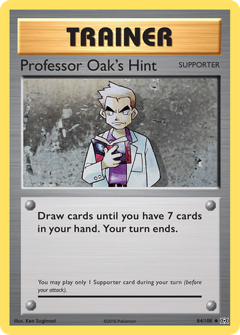 La pista del profesor Oak (84/108) [XY: Evoluciones] 
