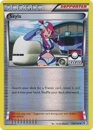 Skyla (134/149) (Promoción de liga) [Blanco y negro: límites cruzados] 