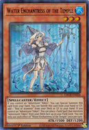Hechicera de agua del templo [GRCR-EN026] Ultra raro 