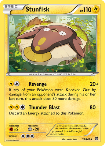 Stunfisk (56/162) [XY: AVANCE] 