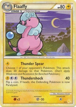 Flaaffy (3/30) [HeartGold y SoulSilver: Kit de entrenador - Raichu] 
