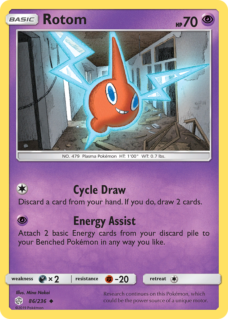 Rotom (86/236) [Sol y Luna: Eclipse cósmico] 