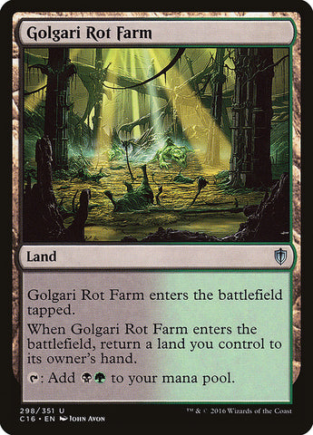 Granja de podredumbre Golgari [Comandante 2016] 