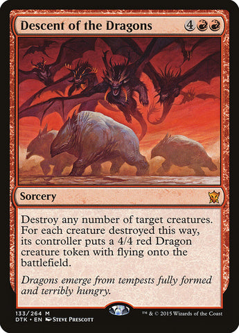 El Descenso de los Dragones [Dragones de Tarkir] 
