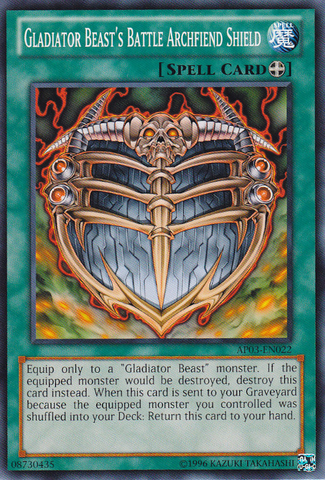 Escudo del Archidemonio de Batalla de la Bestia Gladiador [AP03-EN022] Común 