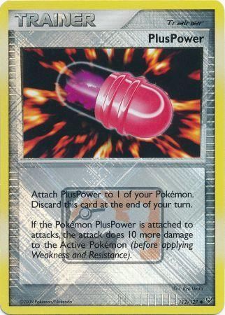 PlusPower (112/127) (Promoción de liga) [Platino: Conjunto básico] 