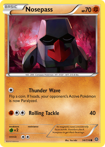 Nosepass (54/114) [XY: Asedio de vapor] 