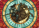 Tarjeta artística de Tori D'Avenant, Fury Rider [Serie de arte Dominaria United] 