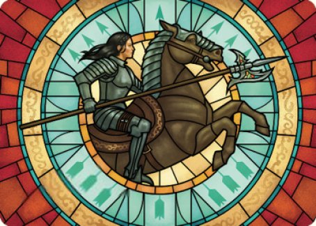 Tarjeta artística de Tori D'Avenant, Fury Rider [Serie de arte Dominaria United] 