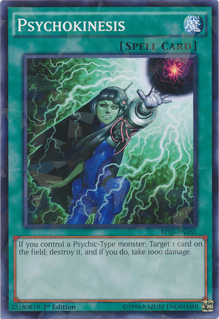 Psicoquinesis [BP03-EN161] Shatterfoil Raro 