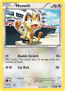 Meowth (80/99) [Blanco y negro: Próximos destinos] 