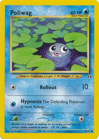 Poliwag (62/75) [Neo Discovery ilimitado] 