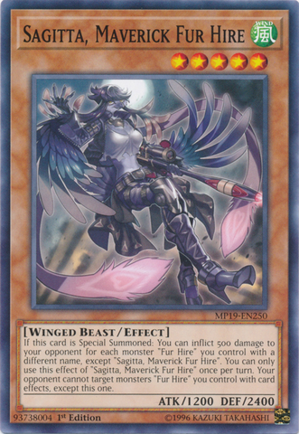 Sagitta, Maverick Fur Rental [MP19-EN250] Común 