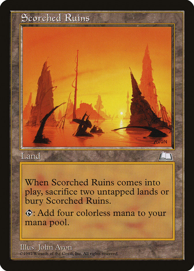 Ruinas chamuscadas [Luz del tiempo] 