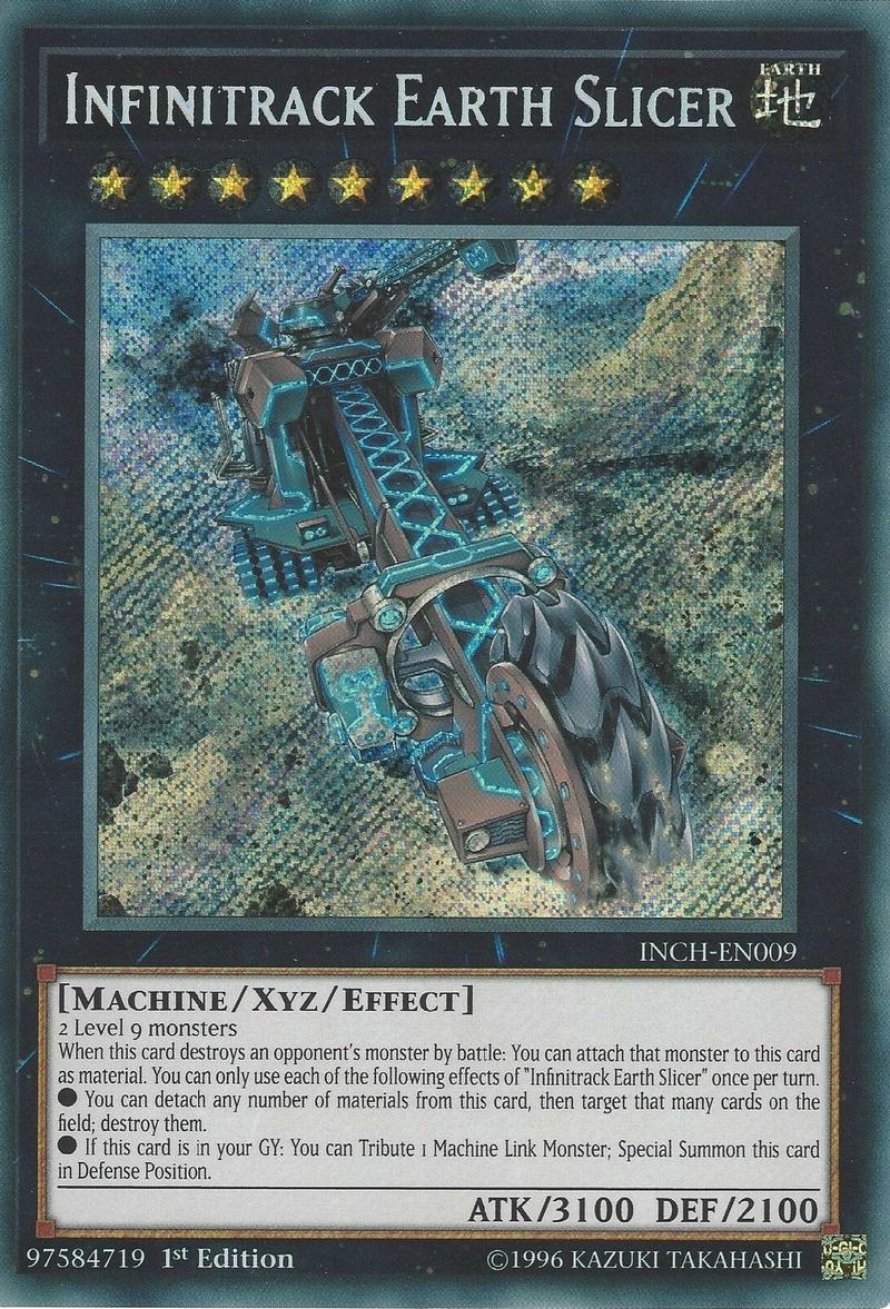 Infinitrack Earth Slicer [INCH-EN009] Secreto Raro 