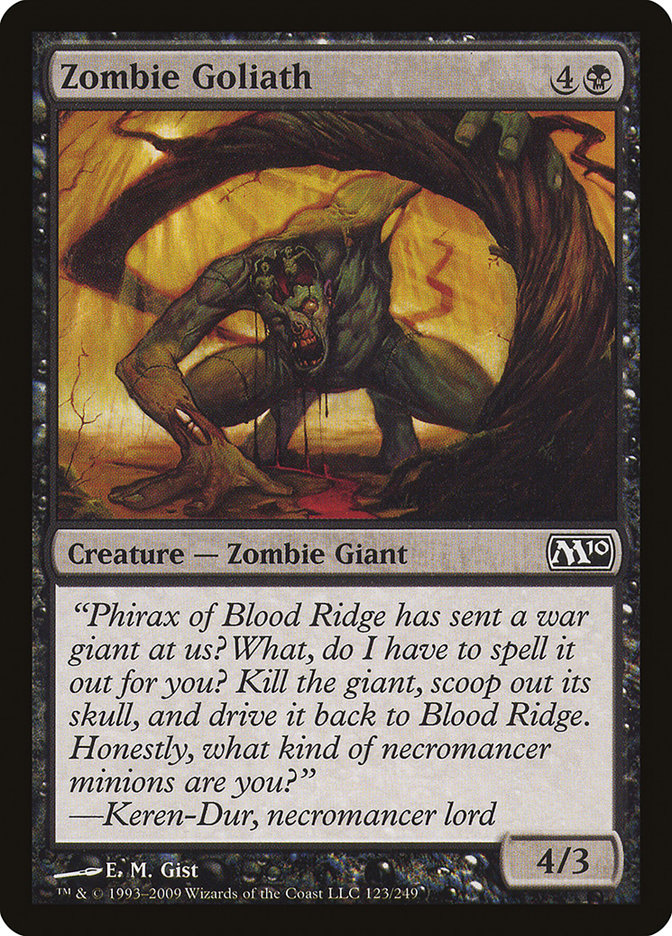 Zombi Goliat [Magic 2010] 