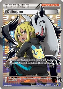 Delinquent (98b/122) (Arte completo) (Promoción de arte alternativo) [XY: BREAKpoint] 