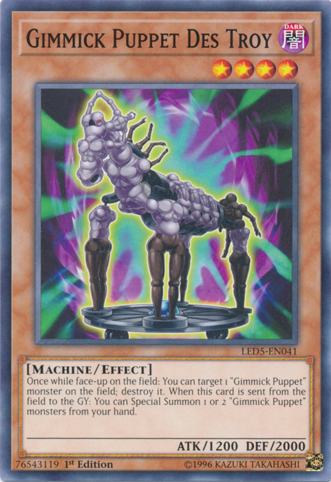 Marioneta Trucada Des Troy [LED5-EN041] Común 