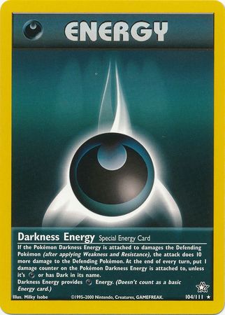 Energía de la oscuridad (104/111) [Neo Genesis Unlimited] 